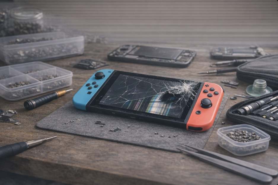 買い替えなくていい？高槻でSwitch液晶交換ができるケース